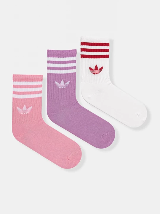 Obrázek produktu adidas Originals Ponožky adidas Originals 3-pack růžová