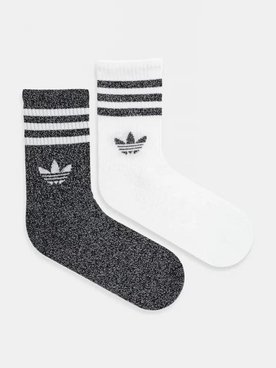 Obrázek produktu adidas Originals Ponožky adidas Originals 3-Stripes 2-pack černá