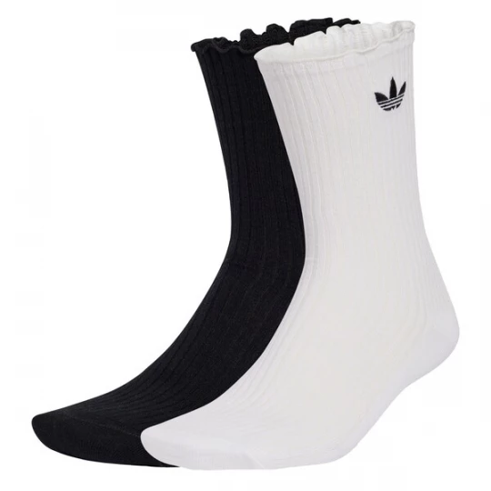 Obrázek produktu ADIDAS ORIGINALS Ponožky 'ROSES CREW 2 PAIRS' černá / bílá