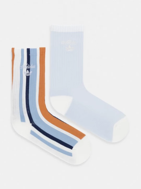 Obrázek produktu adidas Originals ponožky s bavlnou 2-pack modrá