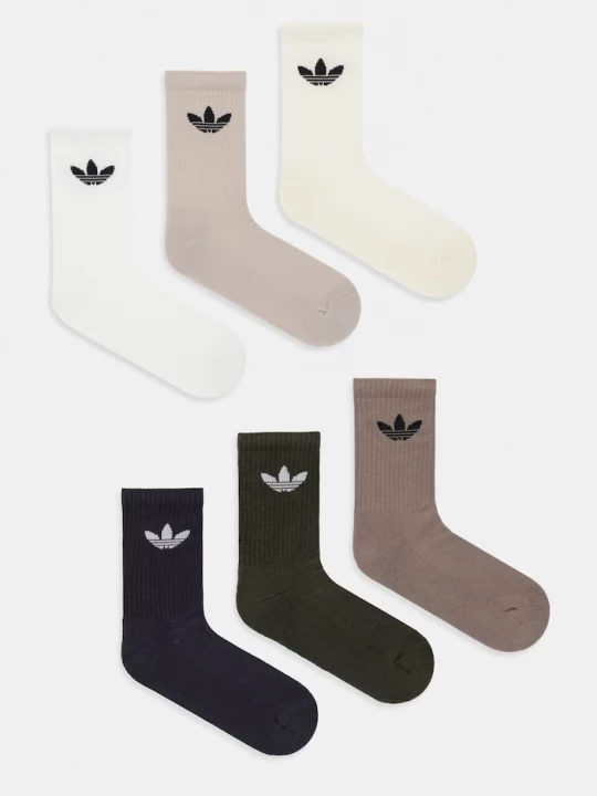 Obrázek produktu adidas Originals ponožky s bavlnou 6-pack béžová