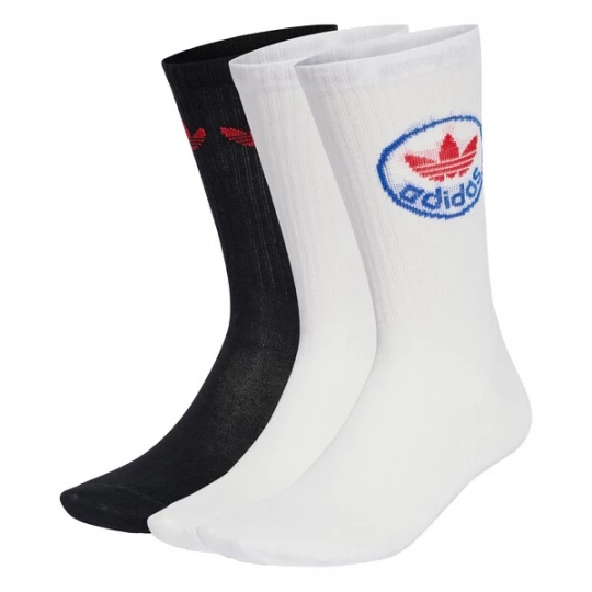 Obrázek produktu ADIDAS ORIGINALS Ponožky 'Trefoil' modrá / červená / černá / bílá
