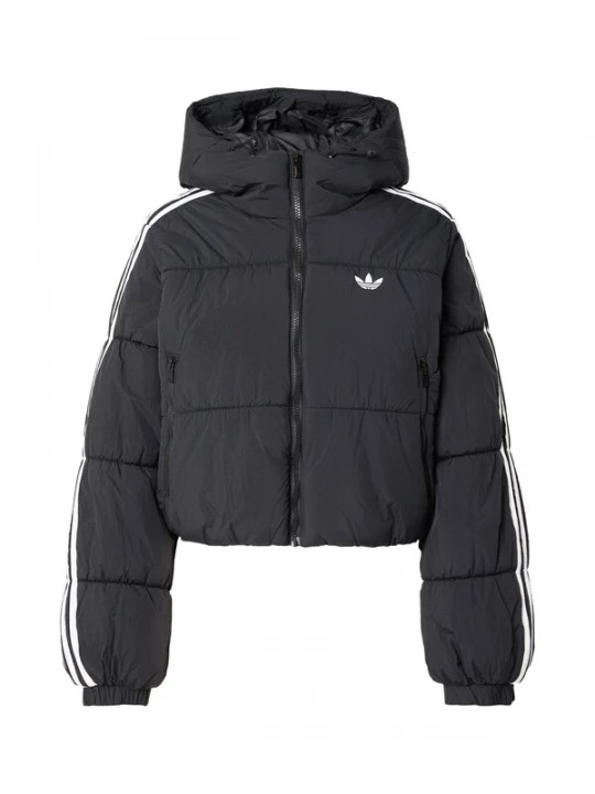 Obrázek produktu ADIDAS ORIGINALS Přechodná bunda černá / bílá