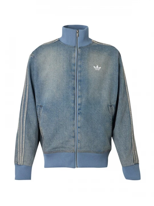 Obrázek produktu ADIDAS ORIGINALS Přechodná bunda 'Firebird Adicolor' modrá džínovina