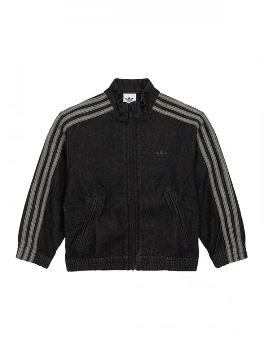 Obrázek produktu ADIDAS ORIGINALS Přechodná bunda 'FIREBIRD' šedá džínová / černá džínovina