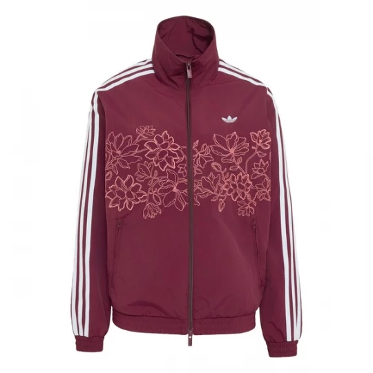 Obrázek produktu ADIDAS ORIGINALS Přechodná bunda 'Firebird' vínově červená / melounová / bílá
