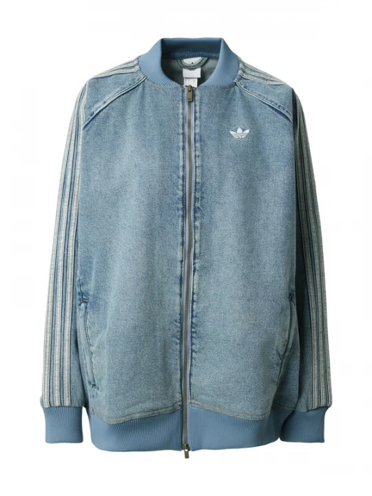 Obrázek produktu ADIDAS ORIGINALS Přechodná bunda 'SST' modrá džínovina / pastelová modrá