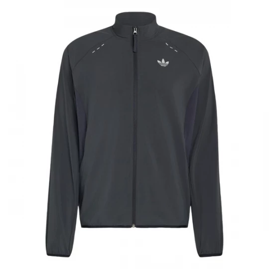 Obrázek produktu ADIDAS ORIGINALS Přechodná bunda 'Tech Trefoil Essentials' tmavě šedá
