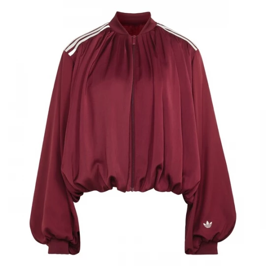 Obrázek produktu ADIDAS ORIGINALS Přechodná bunda vínově červená / bílá