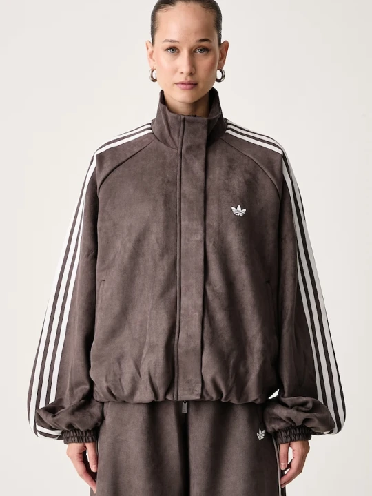 Obrázek produktu adidas Originals přechodová bunda dámská Adilenium Season 6 Faux Suede hnědá