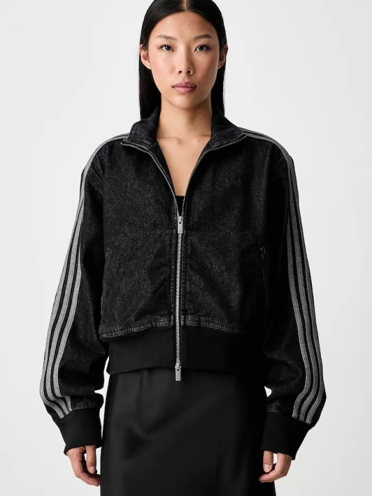 Obrázek produktu adidas Originals přechodová bunda dámská džínová Firebird černá