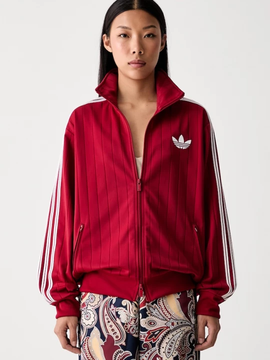 Obrázek produktu adidas Originals rozepínací mikina dámská Firebird červená