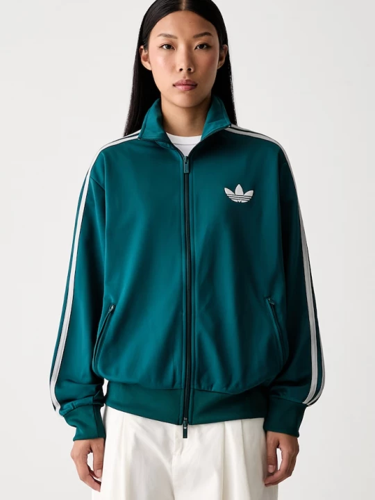 Obrázek produktu adidas Originals rozepínací mikina dámská Firebird tyrkysová