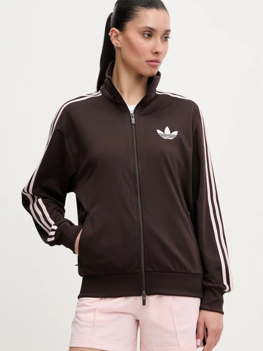 Obrázek produktu adidas Originals rozepínací mikina dámská hnědá