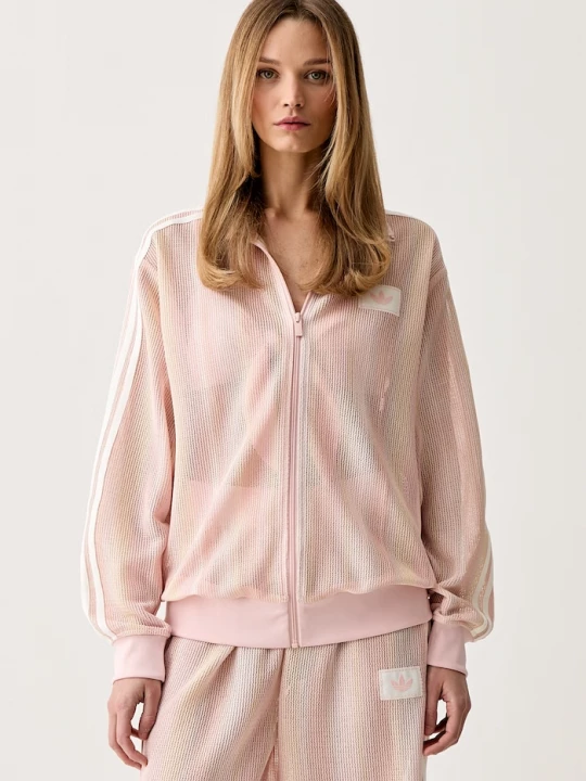 Obrázek produktu adidas Originals rozepínací mikina dámská růžová