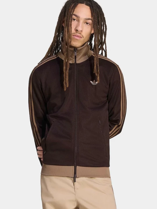 Obrázek produktu adidas Originals rozepínací mikina pánská Beckenbauer hnědá