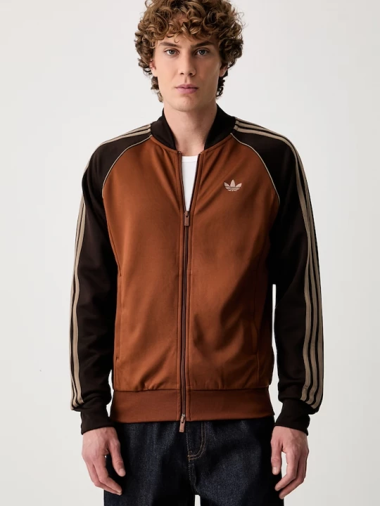 Obrázek produktu adidas Originals rozepínací mikina pánská hnědá