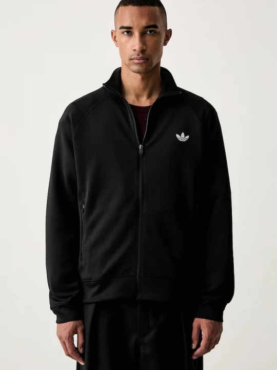 Obrázek produktu adidas Originals rozepínací mikina pánská Trefoil Essentials Spacer černá