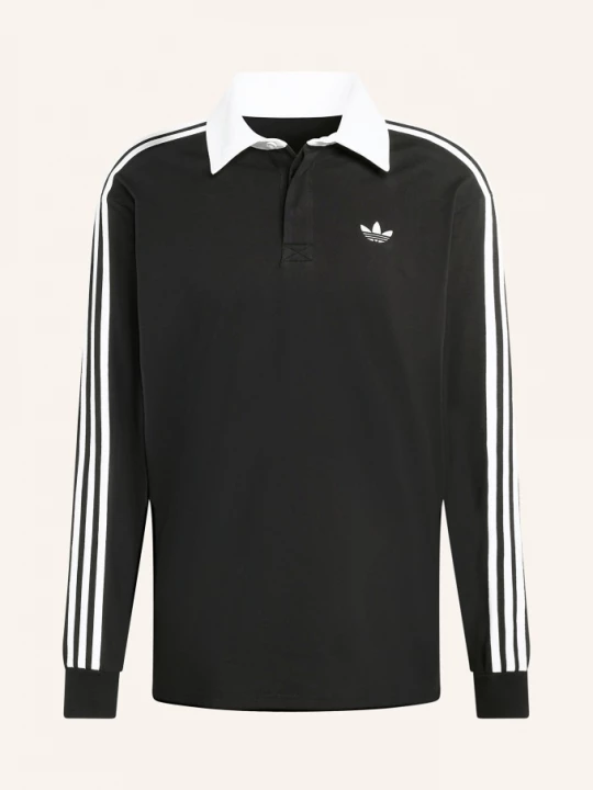 Obrázek produktu Adidas Originals Rugbyové Tričko 3-Streifen černá / bílá