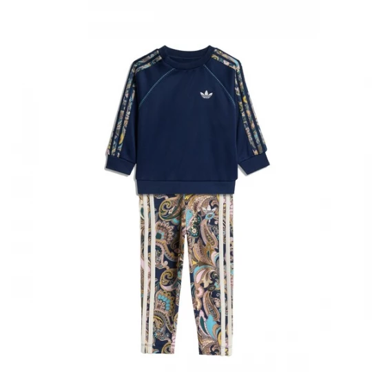 Obrázek produktu ADIDAS ORIGINALS Sada 'adidas x Liberty London Oversized Crew and Tights' marine modrá / nebeská modř / pueblo / růže