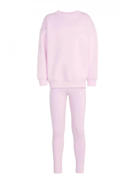 Obrázek produktu ADIDAS ORIGINALS Sada 'OVERSIZED CREW LEGGINGS' růžová