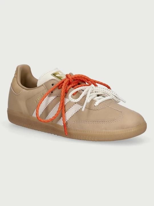 Obrázek produktu adidas Originals Samba OG sneakers boty dámské kožené béžová