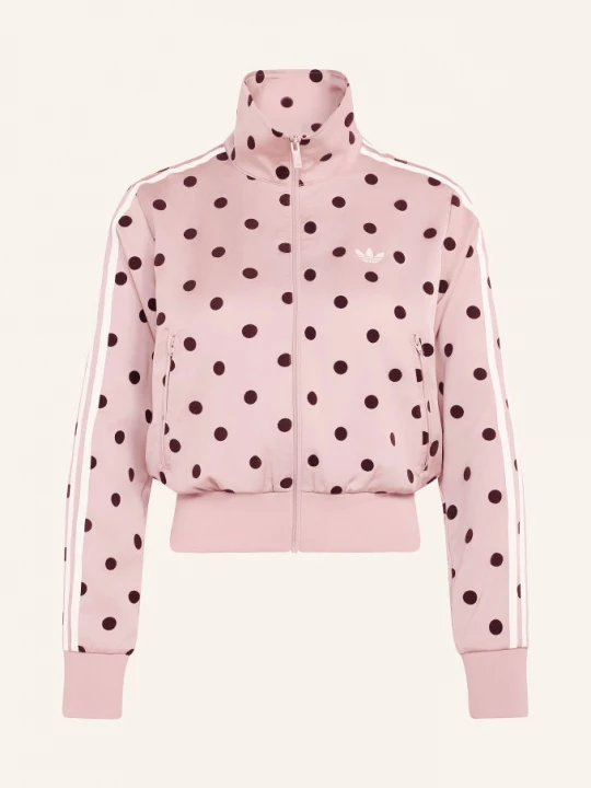 Obrázek produktu Adidas Originals Saténová Bunda Satin Polka Dots růžová / tmavě červená