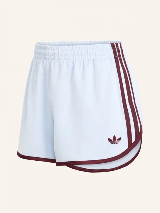 Obrázek produktu Adidas Originals Saténové Šortky 3 Stripes Sprinter černošedá / tmavě červená