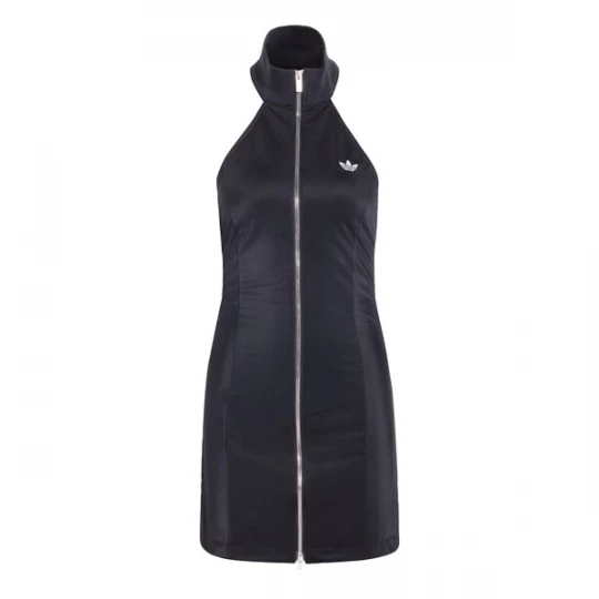 Obrázek produktu ADIDAS ORIGINALS Šaty 'adidas x MIA MARQUEZ OPEN BACK' černá / bílá