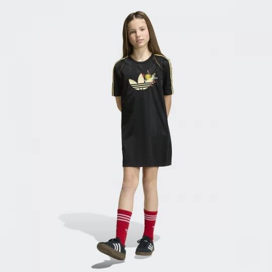 Obrázek produktu ADIDAS ORIGINALS Šaty pastelově žlutá / melounová / černá / bílá
