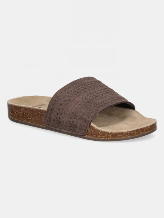 Obrázek produktu adidas Originals Semišové pantofle adidas Originals Adilette RS hnědá