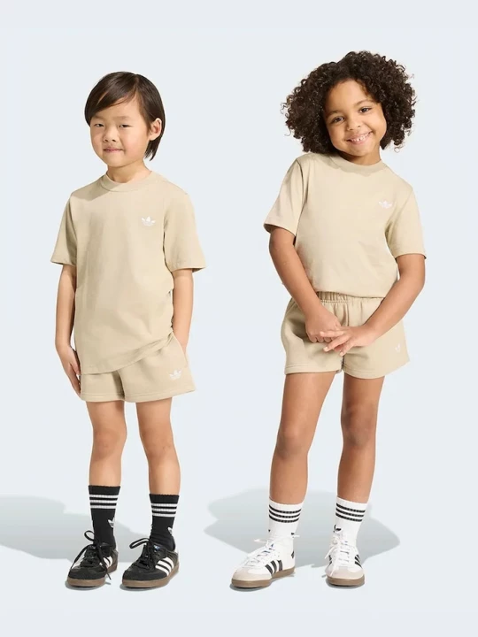 Obrázek produktu adidas Originals set dětský bavlněný béžová
