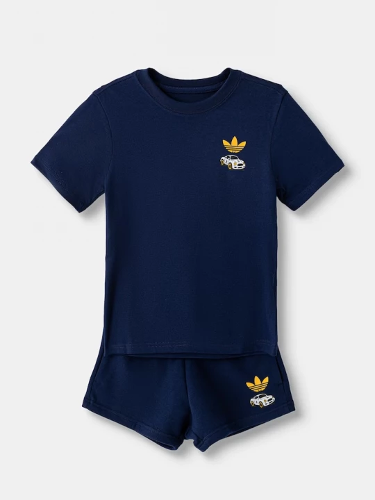 Obrázek produktu adidas Originals set dětský bavlněný námořnická modř