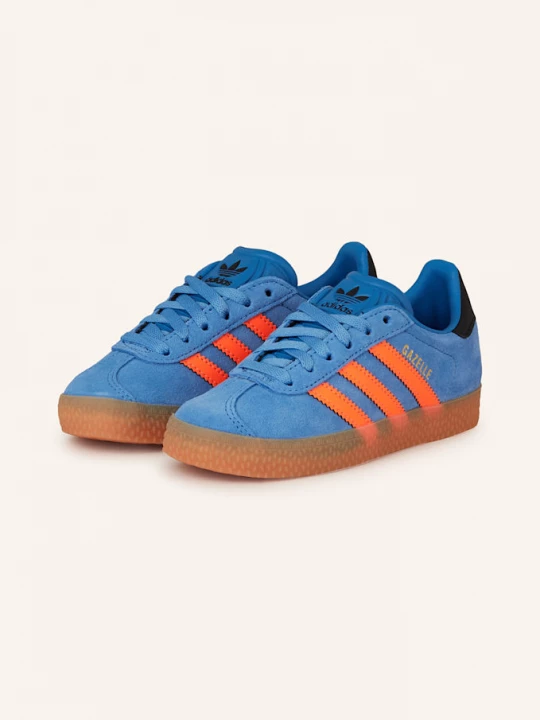 Obrázek produktu Adidas Originals Sneakersy Gazelle C modrá / neonově oranžová / černá
