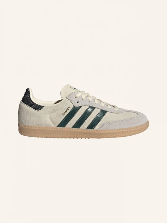 Obrázek produktu Adidas Originals Sneakersy Samba Og světle šedá / tmavě zelená