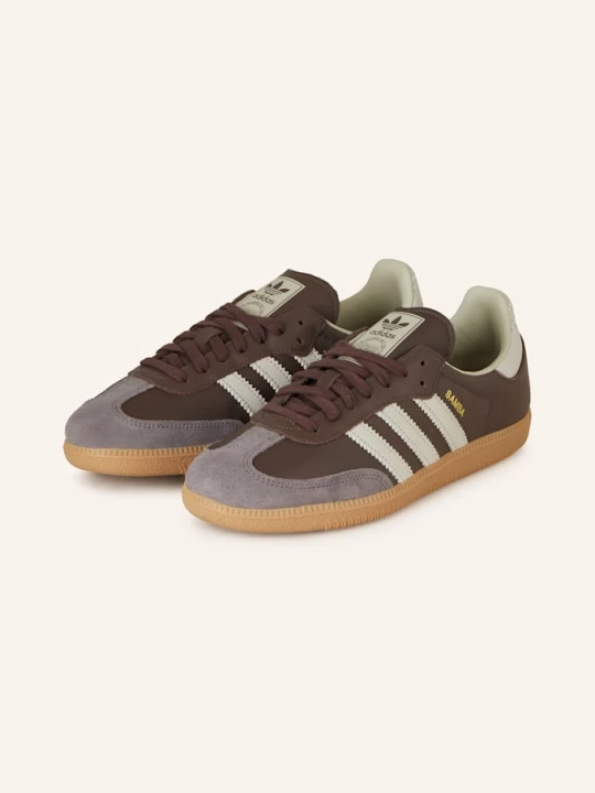 Obrázek produktu Adidas Originals Sneakersy Samba Og tmavě hnědá / světle fialová / krémová