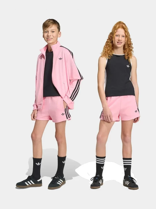 Obrázek produktu adidas Originals šortky dětské s bavlnou růžová