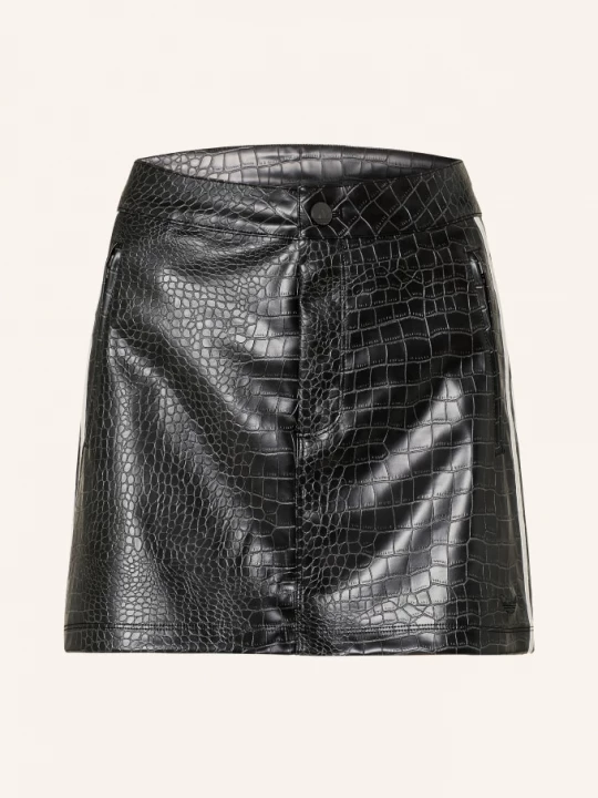 Obrázek produktu Adidas Originals Sukně Pleather V Koženém Vzhledu černá / bílá