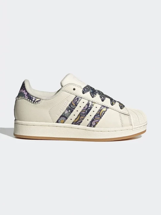 Obrázek produktu adidas Originals SUPERSTAR II sneakers boty dětské kožené béžová