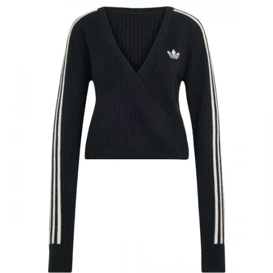 Obrázek produktu ADIDAS ORIGINALS Svetr 'Adidas Originals By Jennie' černá / bílá