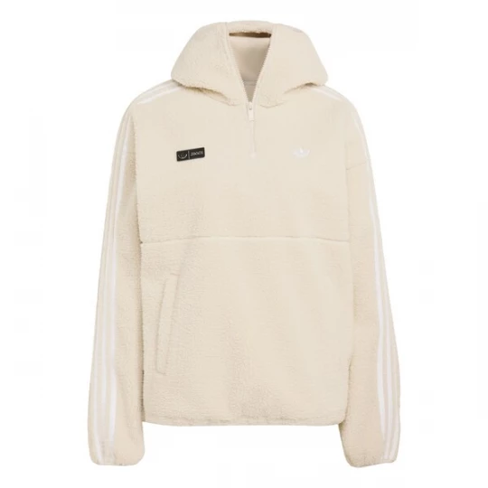 Obrázek produktu ADIDAS ORIGINALS Svetr 'Adidas Originals x Jennie' béžová / bílá