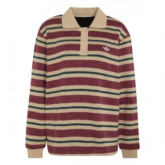 Obrázek produktu ADIDAS ORIGINALS Svetr velbloudí / tmavě zelená / tmavě červená