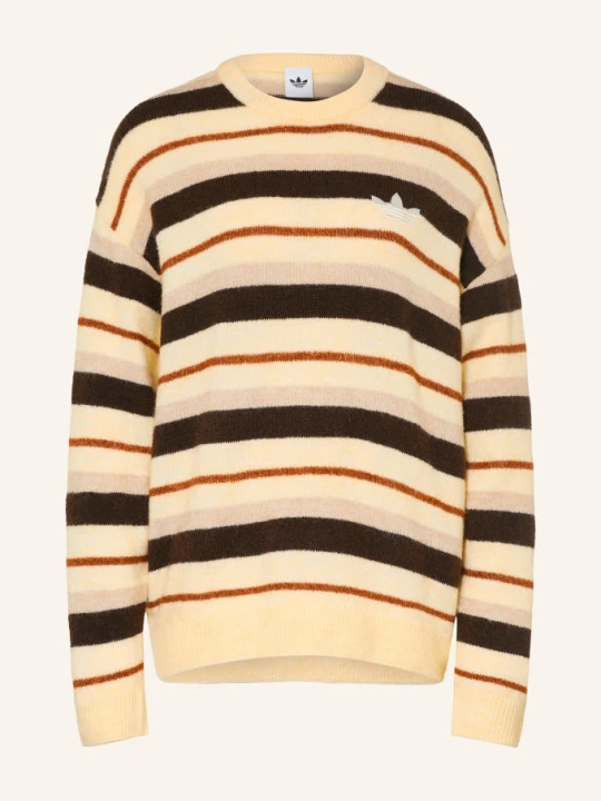 Obrázek produktu Adidas Originals Svetry Knit Essentials světle hnědá / tmavě hnědá / hnědá