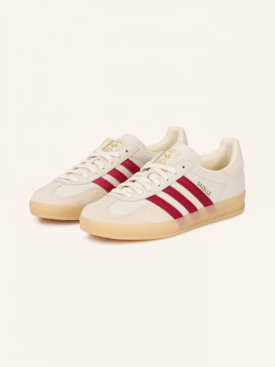 Obrázek produktu Adidas Originals Tenisky Gazelle Indoor krémová / tmavě červená