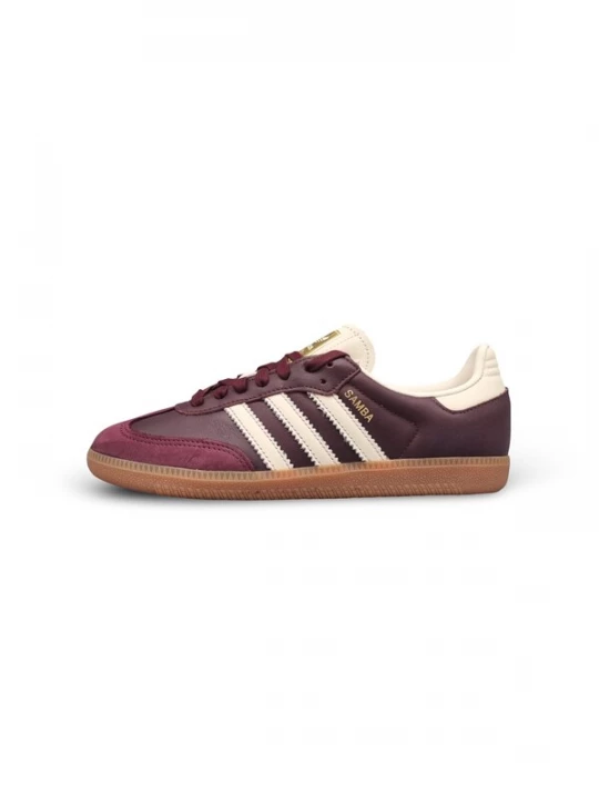 Obrázek produktu ADIDAS ORIGINALS Tenisky 'Samba' světle béžová / vínově červená / tmavě červená