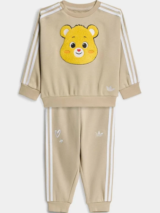 Obrázek produktu adidas Originals tepláková souprava dětská s bavlnou béžová
