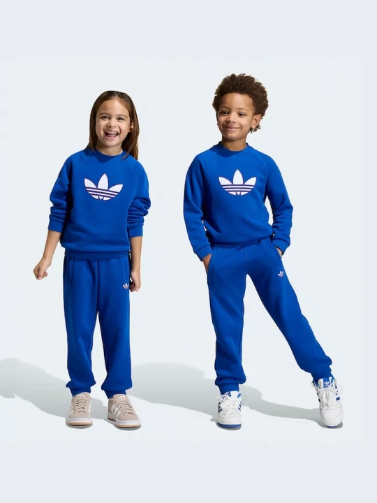Obrázek produktu adidas Originals tepláková souprava dětská s bavlnou námořnická modř