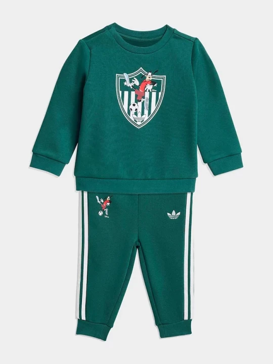 Obrázek produktu adidas Originals tepláková souprava dětská s bavlnou zelená