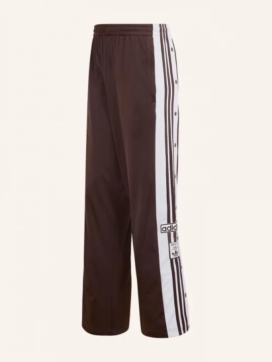 Obrázek produktu Adidas Originals Tepláky Adibreak Classic tmavě hnědá / bílá