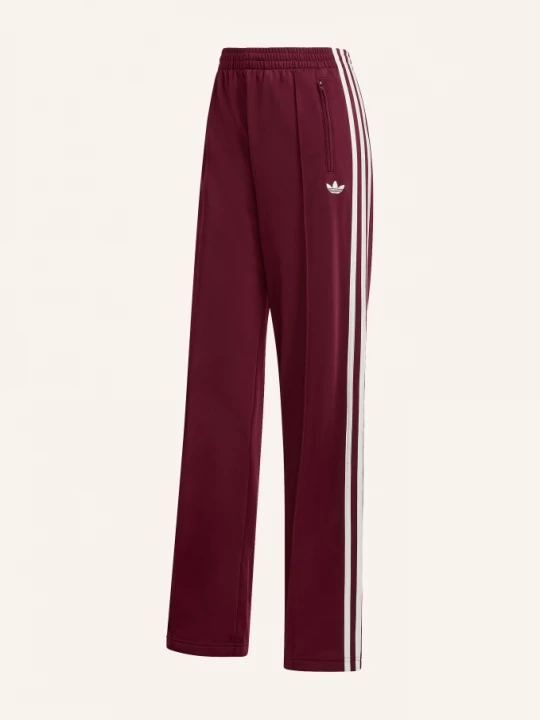 Obrázek produktu Adidas Originals Tepláky Firebird Loose S Pruhy tmavě červená / bílá
